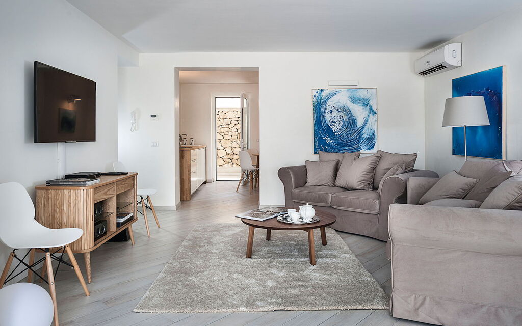 Casa Mareblu - Marina Di Modica, Sicilia: Living Room