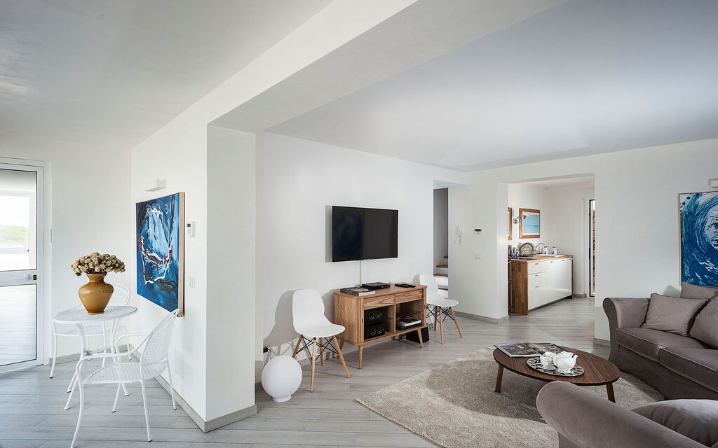 Casa Mareblu - Marina Di Modica, Sicilia: Living Room