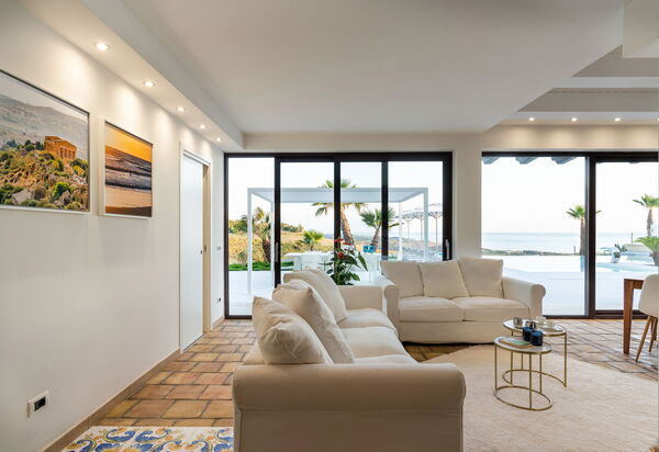 Villa Agrigenta - Ribera, Sicilia: Autunno, Estate, Primavera, Soggiorno