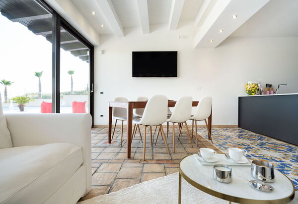 Villa Agrigenta - Ribera, Sicilia: Autunno, Estate, Primavera, Sala da pranzo