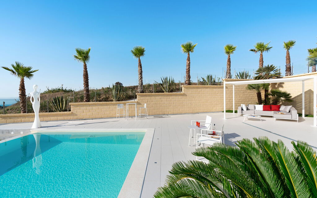 Villa Agrigenta - Ribera, Sicilia: Autunno, Balcone / Terrazza / Patio, Estate, Piscina, Primavera