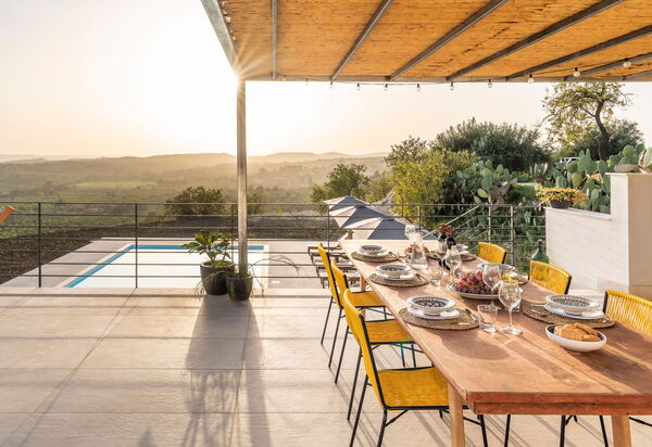 Casa Bianca - Noto, Sicilia: all'aperto, Autunno, Balcone / Terrazza / Patio, Estate, Esterni, Piscina, Primavera, Vista Panoramica