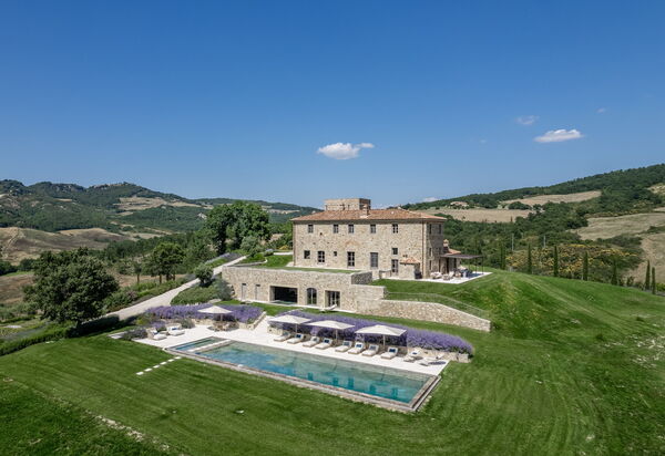 Casale Del Podere Tesoro - Radicondoli, Toscana: Autunno, Estate, Esterni, Giardino, Piscina, Primavera