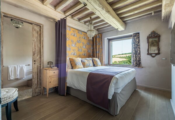 Casale Del Podere Tesoro - Radicondoli, Toscana: Autunno, Camera da letto, Estate, Primavera