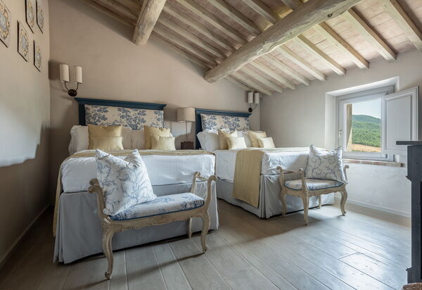 Casale Del Podere Tesoro - Radicondoli, Toscana: Autunno, Camera da letto, Estate, Primavera