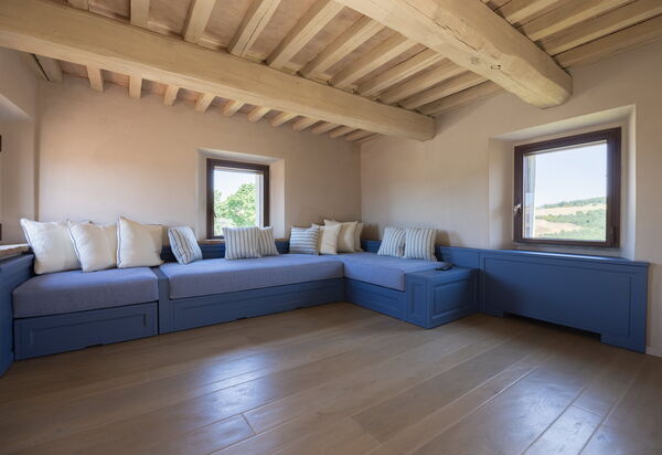 Casale Del Podere Tesoro - Radicondoli, Toscana: Autunno, Estate, Primavera, Soggiorno