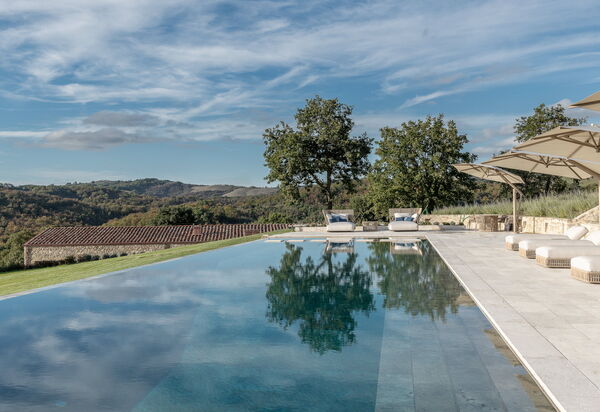 Casale Del Podere Tesoro - Radicondoli, Toscana: Autunno, Estate, Esterni, Giardino, Piscina, Primavera