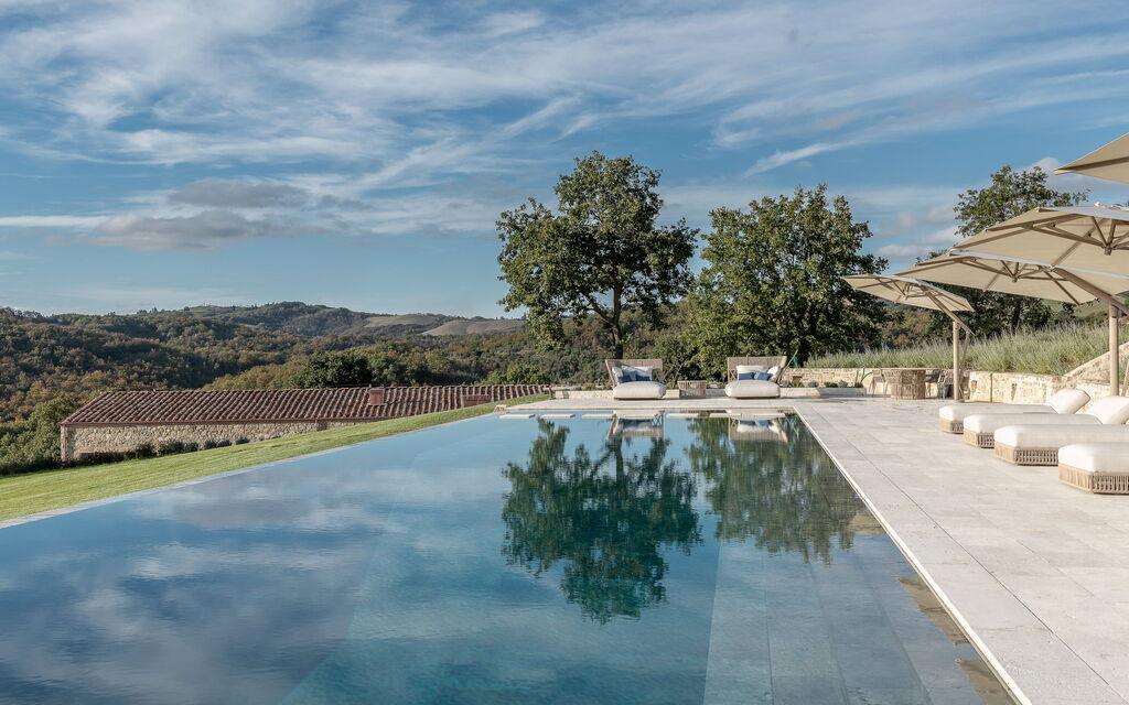 Casale Del Podere Tesoro - Radicondoli, Toscana: Autunno, Estate, Esterni, Giardino, Piscina, Primavera