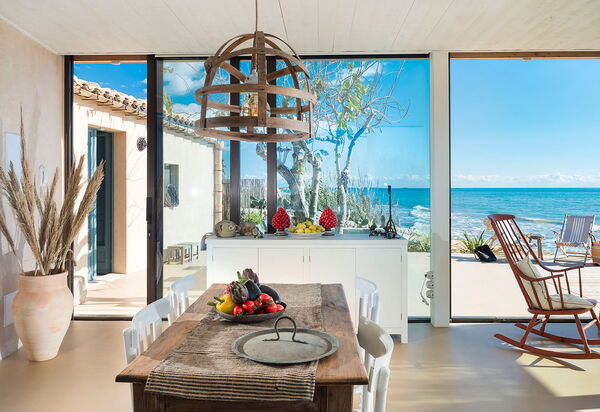 Casa Ninfa - Ispica, Sicilia: Autunno, Balcone / Terrazza / Patio, Estate, Primavera, Sala da pranzo, Soggiorno, Vista Panoramica