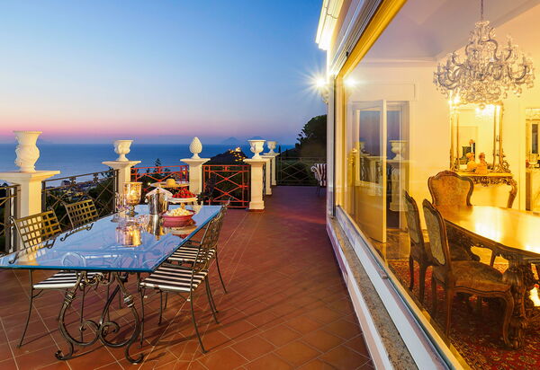Villa Ester - Capo D'orlando, Sicilia: all'aperto, Autunno, Balcone / Terrazza / Patio, Estate, Esterni, Primavera, Vista Panoramica