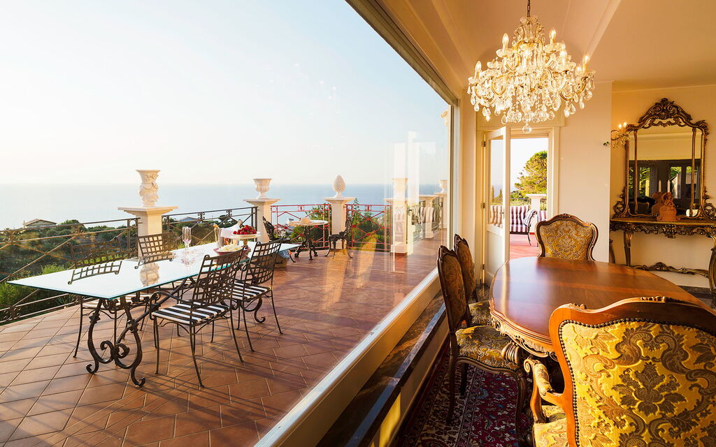 Villa Ester - Capo D'orlando, Sicilia: all'aperto, Autunno, Balcone / Terrazza / Patio, Estate, Esterni, Primavera, Soggiorno, Vista Panoramica