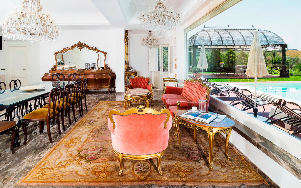 Villa Ester - Capo D'orlando, Sicilia: Autunno, Estate, Piscina, Primavera, Sala da pranzo, Soggiorno