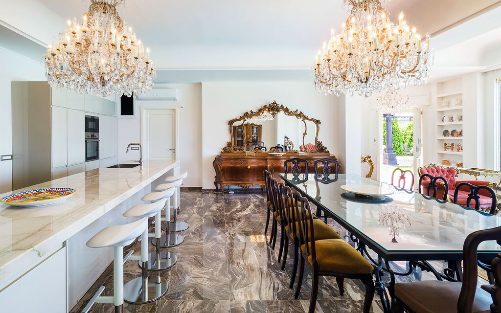 Villa Ester - Capo D'orlando, Sicilia: Autunno, Cucina, Estate, Primavera, Sala da pranzo
