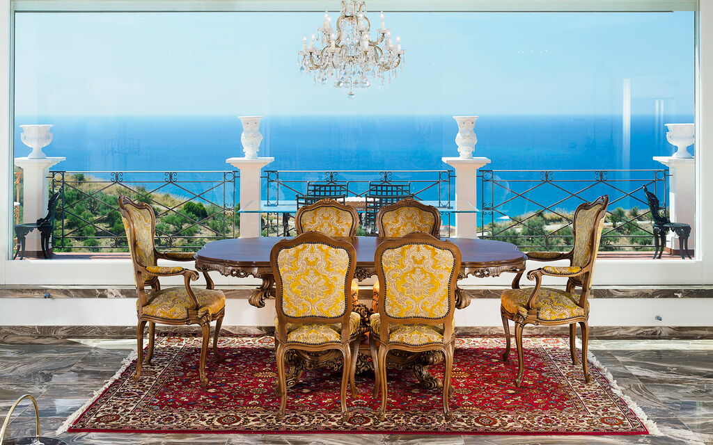 Villa Ester - Capo D'orlando, Sicilia: Autunno, Estate, Primavera, Sala da pranzo, Vista Panoramica