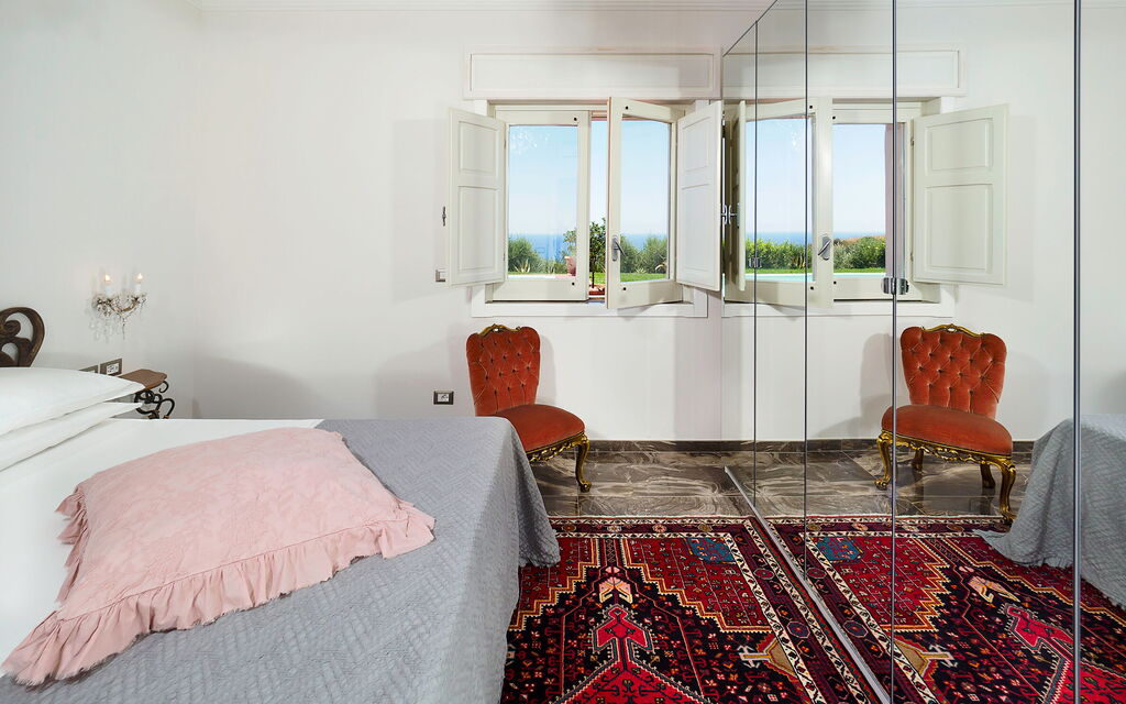 Villa Ester - Capo D'orlando, Sicilia: Autunno, Camera da letto, Estate, Primavera, Vista Panoramica