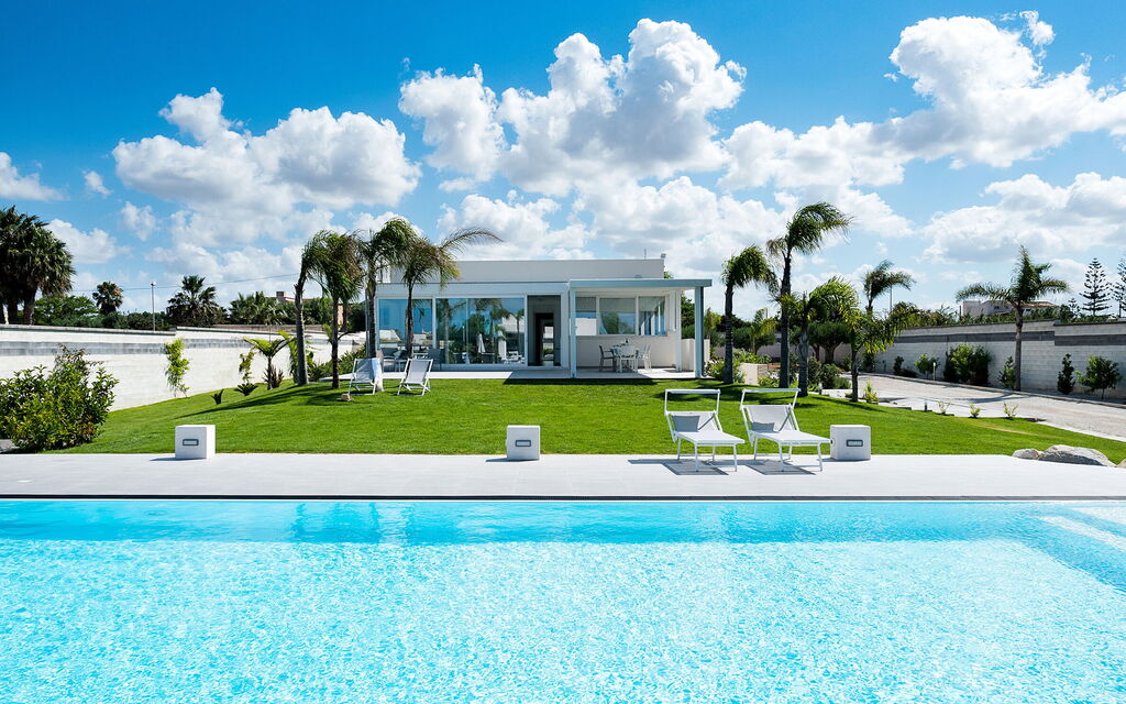 Casa Biancoverde - Marsala, Sicilia: all'aperto, Autunno, Balcone / Terrazza / Patio, Estate, Esterni, Giardino, Piscina, Primavera