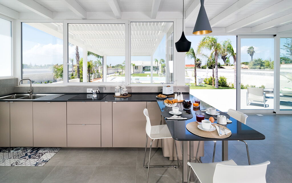 Casa Biancoverde - Marsala, Sicilia: Autunno, Balcone / Terrazza / Patio, Cucina, Estate, Primavera