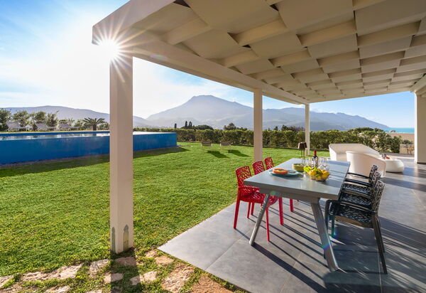 Villa Cinema - Castellammare Del Golfo, Sicilia: Autunno, Balcone / Terrazza / Patio, Estate, Giardino, Primavera, Vista Panoramica