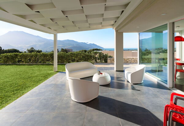 Villa Cinema - Castellammare Del Golfo, Sicilia: Autunno, Balcone / Terrazza / Patio, Estate, Giardino, Primavera, Vista Panoramica