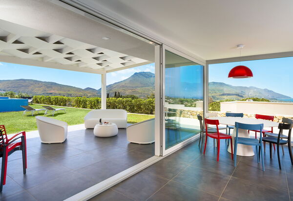 Villa Cinema - Castellammare Del Golfo, Sicilia: Autunno, Balcone / Terrazza / Patio, Estate, Sala da pranzo, Vista Panoramica