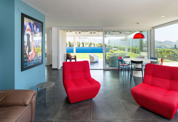 Villa Cinema - Castellammare Del Golfo, Sicilia: Autunno, Estate, Primavera, Sala da pranzo, Soggiorno