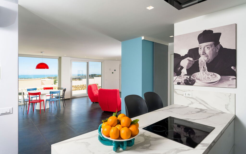 Villa Cinema - Castellammare Del Golfo, Sicilia: Autunno, Cucina, Estate, Primavera, Sala da pranzo, Vista Panoramica