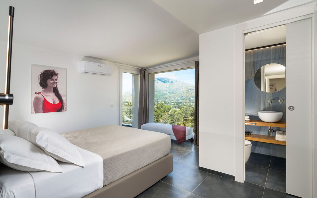 Villa Cinema - Castellammare Del Golfo, Sicilia: Autunno, Camera da letto, Estate, Primavera, Vista Panoramica