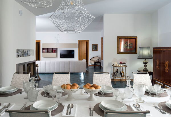 Villa Chiara - Paceco, Sicilia: Autunno, Estate, Primavera, Sala da pranzo, Soggiorno