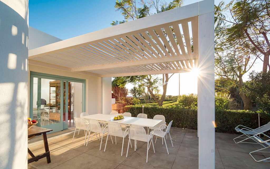 Villa Chiara - Paceco, Sicilia: Autumn, Balcony / Terrace / Patio, Building Exterior, Outdoor, Spring, Summer