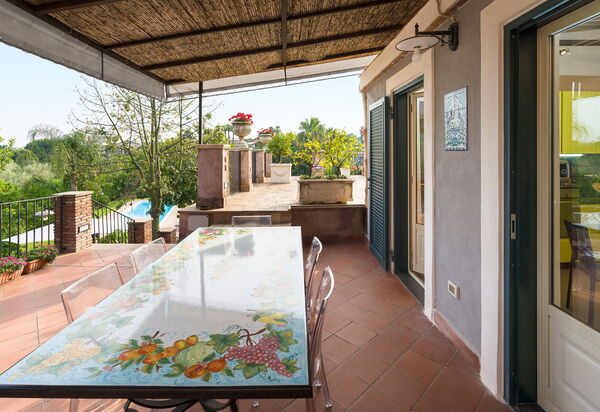 Oasi Verde - Santa Maria La Stella, Sicilia: all'aperto, Autunno, Balcone / Terrazza / Patio, Estate, Esterni, Piscina, Primavera