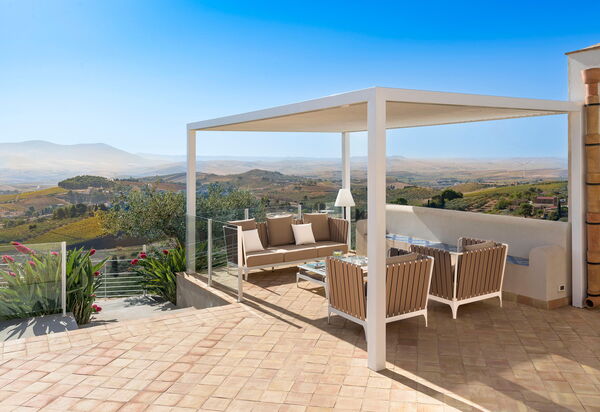 Mirabilia - Tangi, Sicilia: Autumn, Balcony / Terrace / Patio, Building Exterior, Outdoor, Scenic View, Spring, Summer