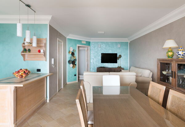 Villa Vistamare - Montallegro, Sicilia: Autunno, Cucina, Estate, Primavera, Sala da pranzo, Soggiorno