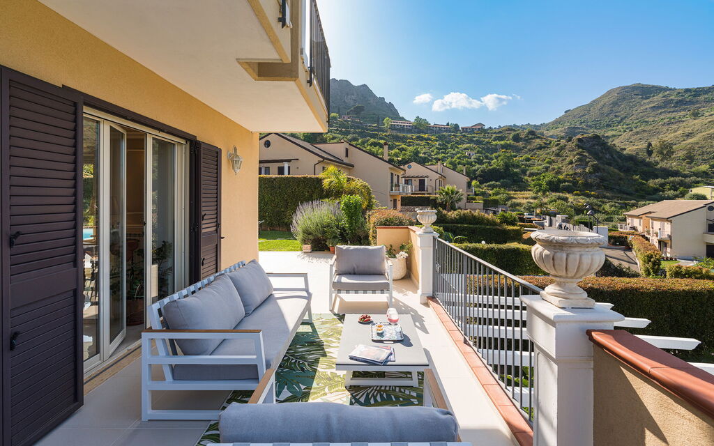 Casamonte - Castelmola, Sicilia: all'aperto, Autunno, Balcone / Terrazza / Patio, Estate, Esterni, Primavera, Vista Panoramica