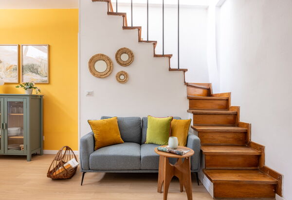 Lucca Old Town Apartment - Lucca, Toscana: Autumn, Living Room, Spring, Summer