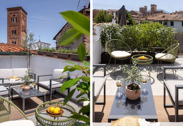 Lucca Old Town Apartment - Lucca, Toscana: Autunno, Balcone / Terrazza / Patio, Estate, Primavera