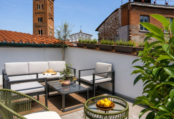 Lucca Old Town Apartment - Lucca, Toscana: Autumn, Balcony / Terrace / Patio, Spring, Summer