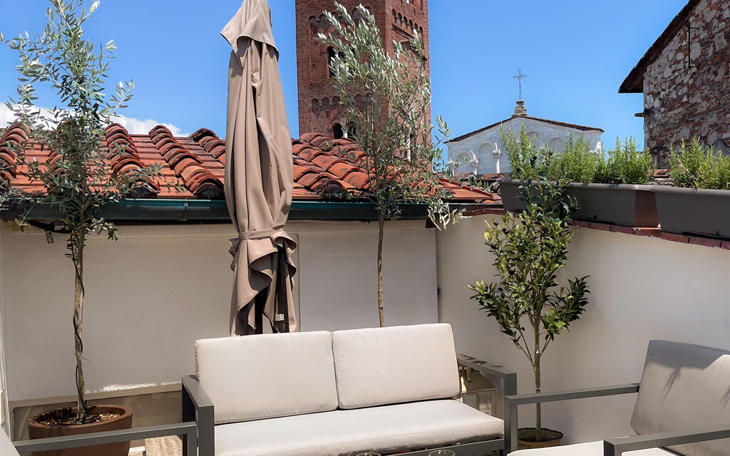 Lucca Old Town Apartment - Lucca, Toscana: Autumn, Balcony / Terrace / Patio, Spring, Summer