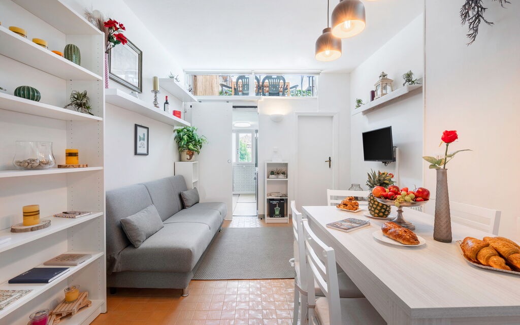 Lucca Old Town Apartment - Lucca, Toscana: Autumn, Living Room, Spring, Summer