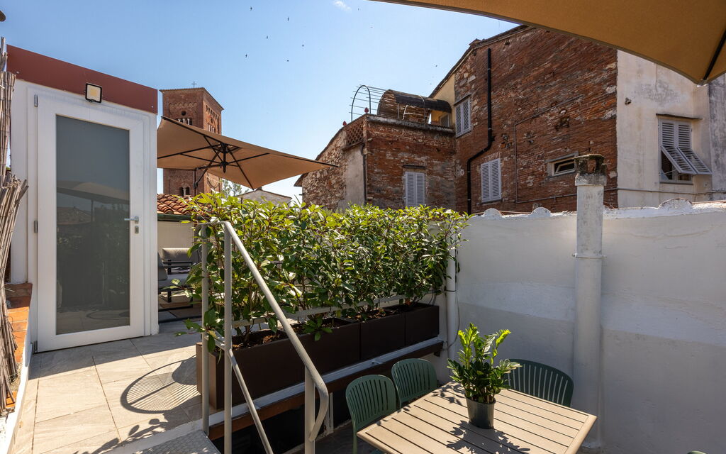 Lucca Old Town Apartment - Lucca, Toscana: Autumn, Balcony / Terrace / Patio, Spring, Summer