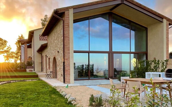 Pendolino Spereto Apartment With Pool, Montaione: Autumn, Main Entrance, Spring, Summer