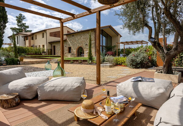 Pendolino Spereto Apartment With Pool, Montaione: Autunno, Estate, Giardino, Primavera