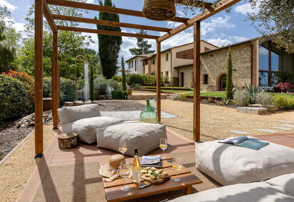 Pendolino Spereto Apartment With Pool, Montaione: Autumn, Garden, Spring, Summer