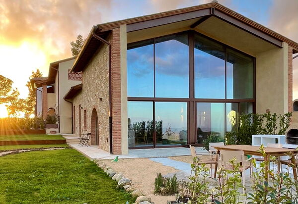 Pendolino Spereto Apartment With Pool, Montaione: Autunno, Entrata Principale, Estate, Primavera