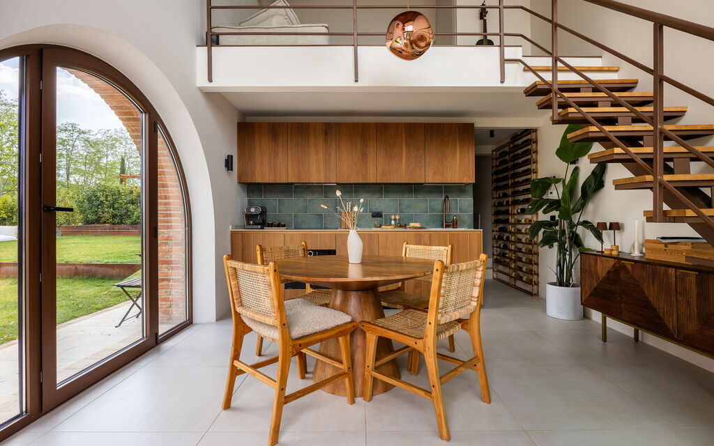 Pendolino Spereto Apartment With Pool, Montaione: Autunno, Cucina, Estate, Primavera