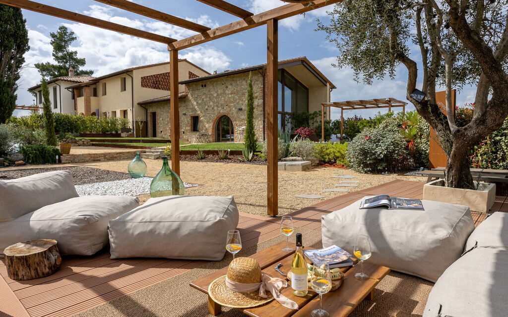 Pendolino Spereto Apartment With Pool, Montaione: Autunno, Estate, Giardino, Primavera