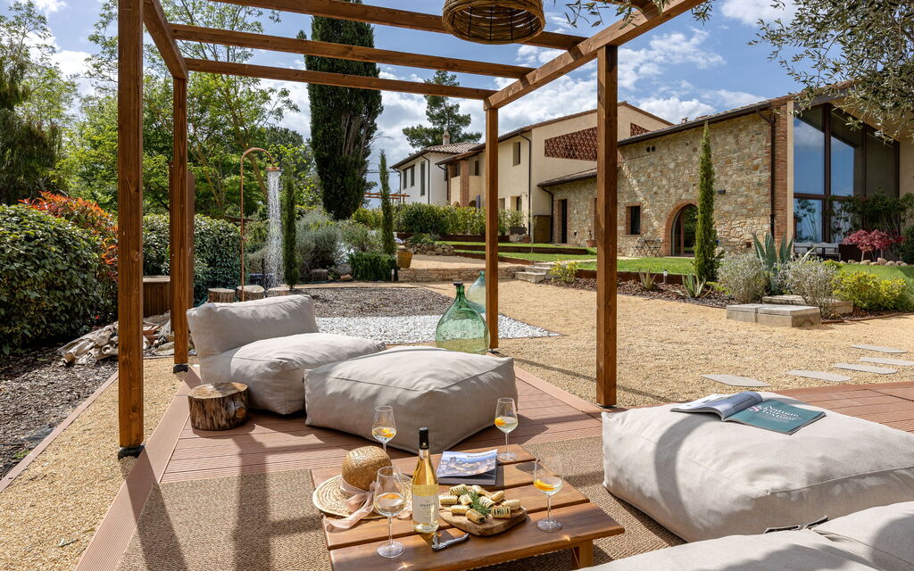 Pendolino Spereto Apartment With Pool, Montaione: Autunno, Estate, Giardino, Primavera