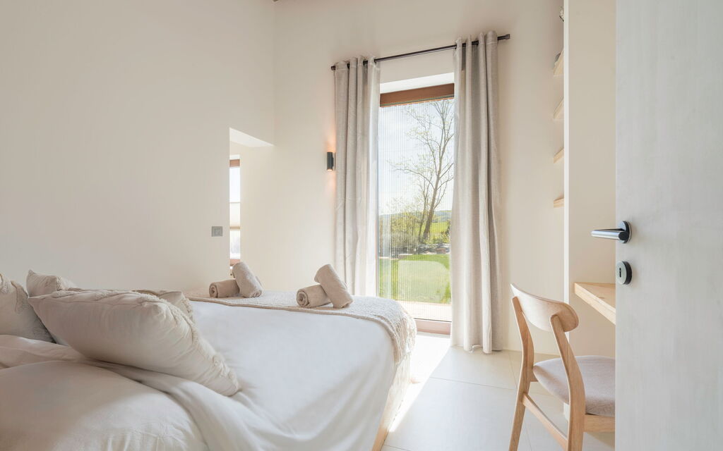 Pendolino Spereto Apartment With Pool, Montaione: Autunno, Camera da letto, Estate, Primavera