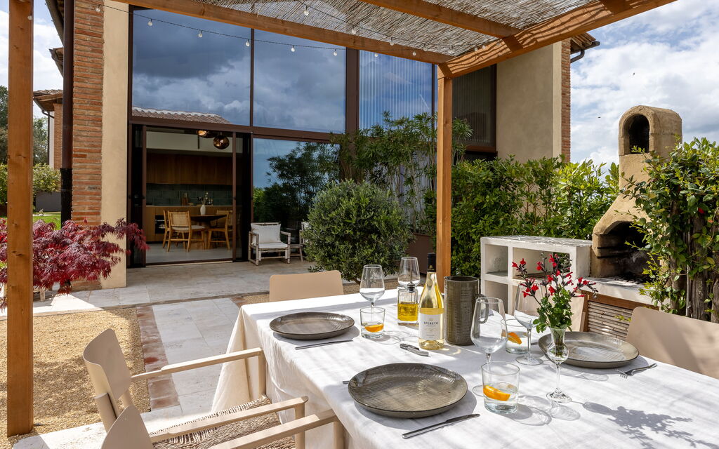Pendolino Spereto Apartment With Pool, Montaione: Autunno, Estate, Giardino, Primavera