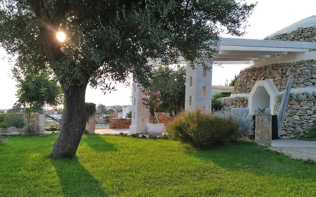 Villa Trullo - Torricella, Puglia: all'aperto, Autunno, Balcone / Terrazza / Patio, Estate, Esterni, Giardino, Primavera