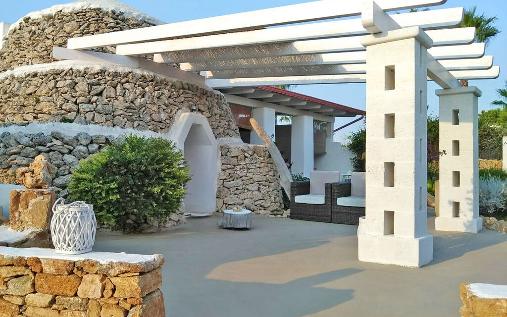 Villa Trullo - Torricella, Puglia: all'aperto, Autunno, Balcone / Terrazza / Patio, Estate, Esterni, Giardino, Primavera